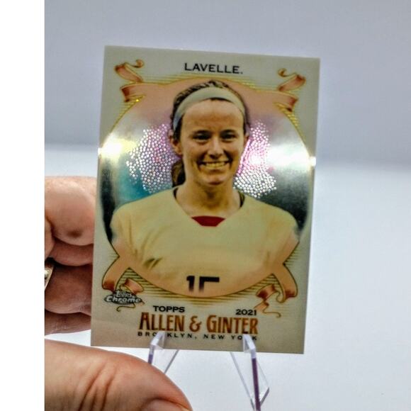 2021 Topps Chrome Allen & Ginter Rose Lavelle Limited Card #249 - Picture 5 of 11